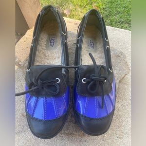 UGG Black and Purple Women's Moccasins